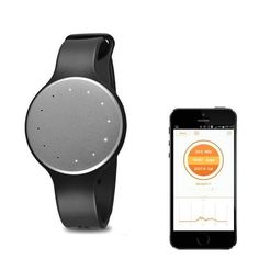 an image of a smart watch next to a cell phone with the app on it