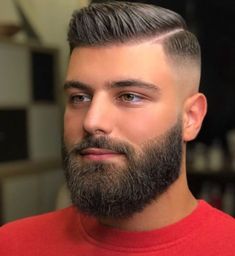 Beard For Round Face, Modern Beard Styles, Stylish Beards, Mens Hairstyles Fade, Mens Hairstyles With Beard