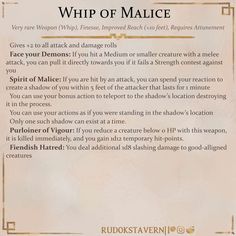 a sign that says whip of malce on the side of a white paper with gold trim