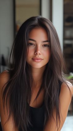 🌼 Define the Game-Changing Hair Colors For Dark Hair Dark Fall Hair Colors For Brunettes Long | ... Dark Fall Hair Colors, Woman Photos, Dark Fall Hair, Long Brunette Hair, Dark Fall, Fall Hair Color For Brunettes, Hair Dark, Professional Tips, Long Hair Color