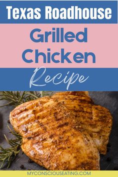 Grilled chicken on a table Texas Roadhouse Grilled Chicken, Grilled Chicken Recipe, Peach Schnapps