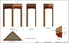 the plans for an outdoor table and bench