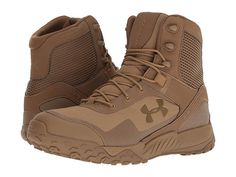 Under Armour UA Valsetz RTS 1.5 - Men's Boots : Coyote Brown/Coyote Brown/Coyote Brown : The Under Armour UA Valsetz RTS 1.5 tactical boot has all the durability, underfoot support and reliable traction to make sure you are able to protect and serve every day. Style number: 3021034 for all colors. Synthetic leather and textile upper materials with welded, abrasion-resistant film around foot perimeter. UA ClutchFit technology wraps the ankle with a lightweight second skin for optimal support and Combat Style Hiking Boots For Outdoor Work, Fade-resistant Combat Hiking Boots For Outdoor Work, Slip-resistant Combat Waterproof Boots For Outdoor Activities, Brown Combat Waterproof Boots For Outdoor, Combat Style Waterproof Boots For Hiking, Combat Style Waterproof Hiking Boots With Impact Resistance, Tactical Slip-resistant Outdoor Boots, Impact-resistant Combat Style Waterproof Boots For Outdoor Work, Tactical Impact-resistant Work Boots For Outdoor