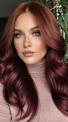 💁‍♀️💖 Phenomenal Dark Caramel Hair fall hair colors dark copper | Sophisticated Artform 🌺 Dark Copper Hair, Fall Hair Colors Dark, Hair Colors Dark, Chestnut Hair, Dark Caramel, Polished Hair