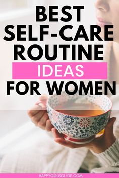 Best Self-Care Routine!- Are you ready to build your ultimate self care routine? After trying this guide I finally have a daily self-care routine that is easy to maintain and fun. What is even better is it explains how to create a full self care routine for your week and month. It also has a ton of self care activities for women. Best Self Care, Productive Habits, Self Care Activities, Self Care Routine, Care Routine, Best Self, Self Improvement, Create Yourself, Self Care