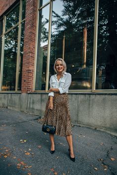 Leo Skirt pt. 3 Leopard Print Skirt Outfit, Printed Skirt Outfit, Leopard Print Pencil Skirt, Rok Outfit, Pleated Skirt Outfit, Pencil Skirt Outfits, Leopard Print Skirt, Printed Pleated Skirt, Leopard Skirt