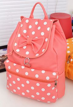 I haven't had a back pack since I was in the 8th grade, but if I ever need one...this little cutie is it. Bow Backpack, Black Pinterest, Sacs Tote Bags, Book Bags, Backpack For Teens, Laptop Rucksack, Spring Jewelry, Cute Purses