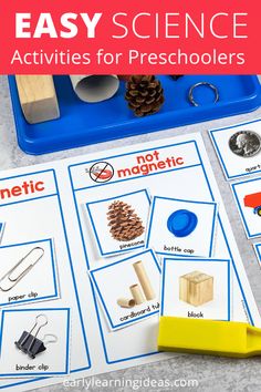 an easy science activity for preschoolers to practice their fine motor skills