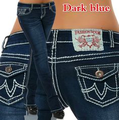 Mexican Jeans, Estilo Hipster, Jeans Store, Mid Waist Jeans, Stretch Denim Pants, Womens Fashion Jeans, Blue Denim Pants, Trendy Jeans, Denim Pants Women