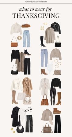 Cute Thanksgiving Outfit Ideas From Casual to Chic Fall Outfits With Cream Boots, Thanksgiving Packing Outfits, Thanksgiving Outfits Ideas, Thanksgiving Travel Outfit, Thanksgiving Outfit Women 2024, Thanksgiving Outfit Casual Comfy, Thanksgiving Day Outfits Women Casual, Thanksgiving Outfits Women 2024, Thanksgiving Casual Outfit Women