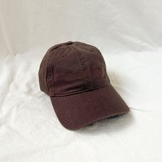 Montce Dad Hat (Brown) Classic Brown Baseball Cap With Curved Brim, Classic Brown Baseball Cap With Flat Brim, Classic Brown Flat Brim Baseball Cap, Casual Brown Baseball Cap For Beach, Casual Brown Dad Hat For Everyday, Brown Dad Hat, One Size, Everyday, Brown Dad Hat For Everyday Use, Brown Dad Hat For Everyday Wear, Adjustable Brown Baseball Cap With Short Brim