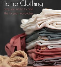 Trying to reduce the carbon footprint of your clothing? Here are a few benefits of hemp clothing when planning your sustainable closet! #prAnamom #ad Hemp Fashion, Hemp Clothing, Conscious Consumer, Vegan Fashion