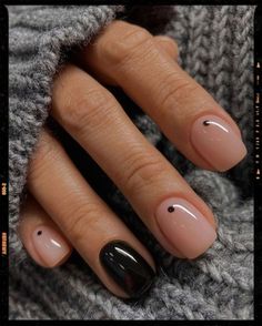 Pink Nail, Neutral Nails, Dipped Nails