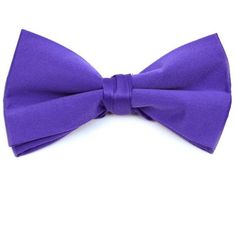 Complete your little darling's tuxedo, uniform, or costume with this pre-tied poly satin bow tie with a metal clasp on the back that hooks directly onto the collar of a shirt. This handsome bow tie has an easy-on, easy-off hook closure that makes dressing up that much easier And It's pre-tied. Perfect for parties, weddings, birthdays, holiday parties or formal occasions. Bow ties made a comeback & they're here to stay! Purple Solid Color, Formal Tuxedo, Gentleman's Wardrobe, A Gentleman, Satin Bow, Bow Ties, Style Dress, Formal Occasion, Formal Event