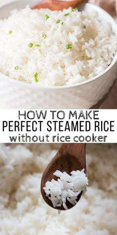 how to make perfect steamed rice without rice cooker