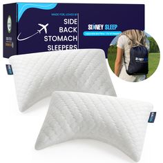 the side back stomach sleepers are made from memory foam