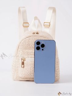 Bird in Bag - Elegant Traveler Backpack for Women's Commute and Vacation Needs Trendy Backpack For Vacation, Back To School Vacation Backpack, Casual Backpack With Mobile Phone Bag For Travel, Beige Travel Backpack With Mobile Phone Bag, Beige Travel Backpack With Cell Phone Pocket, Kids Sports Shoes, Mummy Bag, Kids Activewear, Vacation Bag