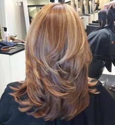 Trendy Layered Hairstyles, Haircuts For Long Hair With Layers, Layered Hairstyles, Haircut For Thick Hair, Medium Hair Cuts