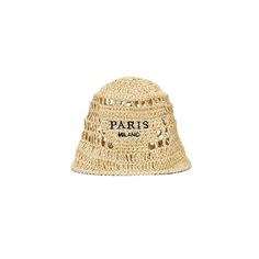 This streetwear-inspired bucket hat, crafted from raffia-effect woven fabric, embodies a summer vibe. An embroidered lettering logo on the front adds a stylish touch. Handmade Crochet Color: khaki, Brown Material: Paper Yarn Tall crown One Size: 36 CM, *14. 7 Inches Age: Adult Gender: Unisex Brand Name: NoEnName_Null Product ID: CJBQ204303501 Disclaimer: As you know, different computers display colors differently, the color of the actual item may vary slightly from the following images. Tall Crown, Embroidered Lettering, Paper Yarn, Crochet Bucket, Crochet Bucket Hat, Lettering Logo, Papua New Guinea, Letter Logo, Ethiopia