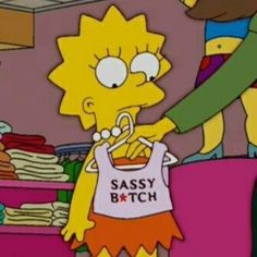 Imagem de sassy, simpsons, and bitch Girls Problems, The Simpsons, Lisa Simpson, On Tumblr, We Heart It, Tumblr, Closet