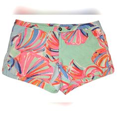 Made In Sri Lanka, 100% Cotton Pink Summer Shorts For Poolside, Pink Shorts For Poolside, Trendy Cotton Shorts For Poolside, Multicolor Spring Shorts For Poolside, Spring Multicolor Shorts For Poolside, Green Cotton Shorts For Poolside, Multicolor Cotton Bottoms For Poolside, Pink Poolside Shorts For Spring, Pink Cotton Beachwear Shorts