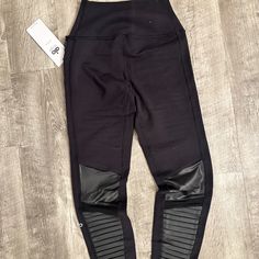 Brand New With Tag, Alo Black High Watered Leggings, Size:Small Black High Stretch Alo Yoga Leggings, Alo Yoga High Stretch Black Leggings, High Stretch Black Alo Yoga Leggings, Alo Yoga Fitted Leggings For Training, Alo Yoga Black Leggings For Workout, High Waist Alo Yoga Leggings, Alo Yoga High Waist Athleisure Leggings, High Waist Alo Yoga Athleisure Leggings, Alo Yoga Black Workout Leggings