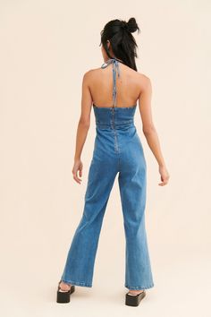 Rent Lina Denim Jumpsuit from Nuuly. Pick 6 items for $98/month. Free shipping + returns. Chic Non-stretch Medium Wash Denim Jumpsuit, Chic Medium Wash Non-stretch Denim Jumpsuit, Chic Light Wash Denim Jumpsuit For Spring, Chic Medium Wash Overall Jumpsuits And Rompers, Chic Summer Light Wash Jumpsuits And Rompers, Chic Light Wash Jumpsuits And Rompers For Summer, Chic Denim Jumpsuits And Rompers For Summer, Chic Summer Medium Wash Denim Jumpsuit, Chic Medium Wash Denim Jumpsuit For Summer