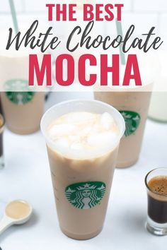 the best white chocolate mocha recipe