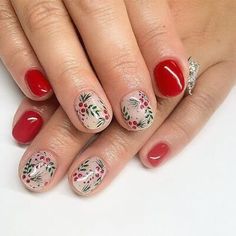 Nails Xmas, New Years Nail Art, Christmas Gel, Christmas Nails Easy, Christmas Gel Nails, Her Nails, Festival Nails