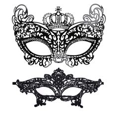 PRICES MAY VARY. Unique Design : Filigree metals are soft and bendable so they can be easily adjusted to your face. We use elastic bands which allows you to adjust the mask to your head depending on your preference. You will feel very comfortable even won't notice that you're wearing them. Steal The Spotlight : Our chic, intricate and absolutely gorgeous filigree masks are guaranteed to make everyone in the party admire the drama and mystery it brings to your costume. Its rhinestone embellishmen Metal Mask, Masquerade Mask, The Drama, Elastic Band, Unique Design, Drama, Prom, Mask, Elastic