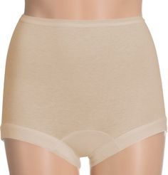 These all-cotton briefs feature 1" wide rib-knit comfort-leg bands, so they won't bind or pinch. The combed cotton is soft and silky and feels supremely comfortable next to your skin. Three pairs per package. Cotton panties with 1" wide comfort bands leg openingsDouble-layer cotton crotchWaistband won't roll or digGenerously sized; roomy fitThree pairs regular-torso comfort briefs (Black/Beige includes 2 pairs black and 1 pair beige)100% cottonMachine wash and dryImportedExclusive to The Ve Supportive Solid Bottoms With Soft Fabric, Supportive Solid Soft Bottoms, Soft Stretch Full-coverage Bottoms, Soft Fitted Beige Bottoms, Classic Cotton Brief Bottoms, Supportive Seamless Cotton Bottoms, Fitted Comfortable Soft Bottoms, Basic Solid Bottoms For Daywear, Cotton High-cut Leg Bottoms For Daywear