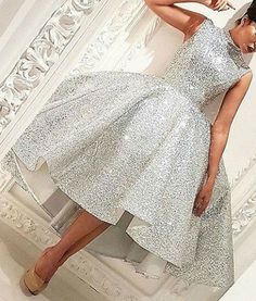 Ivory Prom Dresses, Homecoming Dresses Sparkly, High Low Prom Dress, Gown Prom Dresses, High Neck Prom Dress, Muslim Evening Dresses, High Low Prom Dresses, Prom Dresses 2019, Prom Dresses Modest