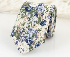 Wedding Suit Accessories With Floral Print Standard Tie, Floral Print Standard Tie For Wedding, Spring Wedding Suit And Tie Accessories, Floral Print, Spring Wedding Floral Print Suit And Tie Accessories, Classic Floral Print Wedding Tie, Classic Floral Print Tie As A Gift, Classic Floral Print Tie For Gift, Classic Floral Print Ties As Gifts, Dapper Suit And Tie Accessories For Spring Wedding