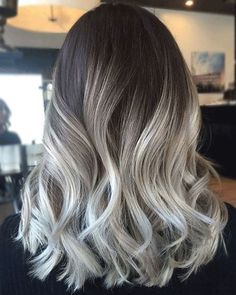 Balayage Hair Grey, Ash Balayage, Ash Blonde Ombre, Ash Blonde Hair Colour, Ash Blonde Balayage, Ash Hair Color, Spring Hair, Ash Blonde Hair