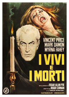 All sizes | House of Usher (1960/American-International) (Italy) | Flickr - Photo Sharing! Classic Horror Movies Posters, House Of Usher, Terror Movies, Roger Corman, Film Posters Art, Film Vintage, Vincent Price, Film Horror, Horror Posters