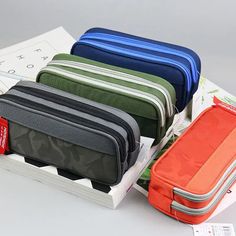 Double Zipper Camouflage Canvas Pencil Case Boys Pencil Bag School Stationery Bag Student Pen Case School Supplies Storage Bags Novelty: Yes Material: oxford fabric Use: Schools & Offices Size: 215*95*70mm Type: pencil case School Supply Storage, Canvas Pencil Case, Bag School, Pencil Bag, Pencil Boxes, Floating In Water, Simple Girl, School Stationery, Pencil Bags