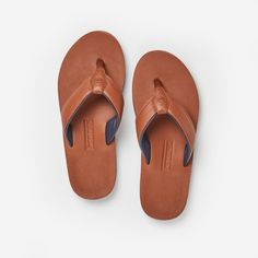 Mens Hari Mari Clipper Flip Flops - Cask Boat Days, Leather Flip Flops, Floating In Water, Pool Beach, Flip Flop, Love Your, Full Grain Leather, Flip Flops, Pool