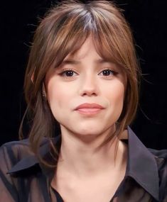 Curtain Bangs That Cover Forehead, Thick Fringe Bangs, 2024 Bangs, Modern Bangs, Jenna Ortega Aesthetic, Yuru Yuri, Instagram New Post, Sparkling Eyes