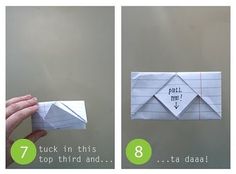 instructions for how to fold an origami paper boat in 8 easy steps with pictures