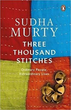 the cover of buddha murty's three thousand stitches ordinary people, extraordinary lives