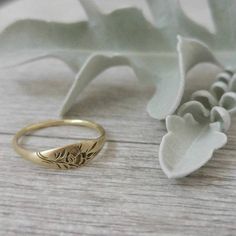 Elegant and unique 14k gold wedding ring, Vintage style floral wedding band, unique gold wedding ring for the stylish bride to be.* Band width: 1.5 mm, wide part width: 5.5 mm* Thickness: 1.5 mm* Available in 14K or 18K YELLOW, WHITE and ROSE gold.   The price listed is for 14K please contact me for 18K pricing.* available with darkend flower ( please mention in note to seller) * Sizes vary from 5 US to 9 US, including half sizes.    Please choose your size upon checkout.* Please choose a finish Elegant Gold Flower Ring For Wedding, Elegant Yellow Gold Flower Ring For Wedding, Elegant Yellow Gold Wedding Flower Ring, Elegant Personalized Rings For Wedding, Elegant Personalized Wedding Rings, Elegant Rose Gold Engraved Ring Stamped 14k, Yellow Gold Wedding Jewelry With Engraving Option, Delicate Promise Rings With Birth Flower, Yellow Gold Flower Wedding Ring For Anniversary