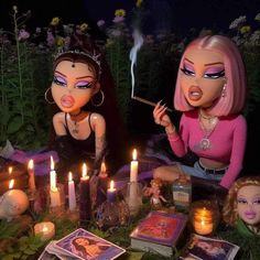 Bratz Theme Wallpaper, Gracecore Aesthetic, Dope Cartoons, Witchy Wallpaper, Baddie Tips, Birthday Themes