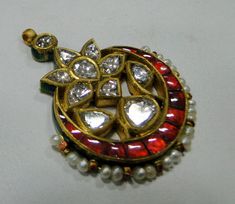 vintage antique Rose cut diamond & pearl pendant . Size-3.5/4.5 cm, weight-11.310 grams. Traditional Rose Cut Diamond Pendant Necklace, Hallmarked Kundan Pendant Necklace As Gift, Diamond Kundan Pendant Necklace For Gift, Festival Gift Kundan Necklace With Rose Cut Diamonds, Festive Gift Kundan Necklace With Rose Cut Diamonds, Festivals Gift Kundan Necklace With Rose Cut Diamonds, Kundan Jewelry With Pearl Pendant, Rose Cut Chandbali Diamond Jewelry Gift, Traditional Kundan Pendant Necklace With Stone Setting