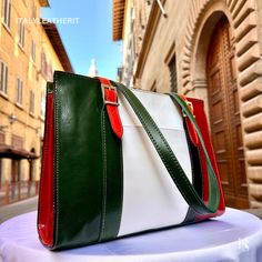 This bag has been made of the best genuine leather by local master crafters of Florence in Italy, designed for women who only accept premium Italian quality and luxury leather bags and modern Italian fashion. . Sizes: Width:   35  cm/13.7 inch Height: 26 cm/10.3inch Depth:   12 cm/4.8 inch Color: Multicolor . The story of this bag:  Once upon a time, in the heart of Florence, Italy, where the cobblestone streets echoed with the whispers of history, a skilled artisan meticulously crafted a master Leather Bags For Women, Handmade Leather Bags, Luxury Leather Bag, The Whispers, Birthday Bag, Cobblestone Streets, Italian Craftsmanship, Leather Bags Handmade, Timeless Accessories