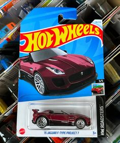 a hot wheels car is on display for sale