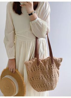 Elena Handbags Retro Cotton Knitted Shoulder Bag Beige Lightweight Tote Shoulder Bag, Lightweight Beige Tote Shoulder Bag, Eco-friendly Lightweight Beige Shoulder Bag, Beige Cotton Shoulder Bag For Vacation, Lightweight Brown Shoulder Bag For Everyday, Vacation Beige Cotton Shoulder Bag, Lightweight Beige Crochet Shoulder Bag, Everyday Lightweight Natural Shoulder Bag, Natural Lightweight Everyday Shoulder Bag