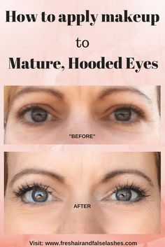 I've put together some ways that the average, everyday woman can deal with her more mature, hooded eyes by using a few, simple makeup tips. Mata Hooded, Simple Makeup Tips, Apply Makeup, Makeup Tricks, Web Images, Hooded Eyes, Eye Makeup Tips