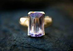 Kunzite Ring 14K Gold Size Size 7  Gorgeous cut Kunzite ring The stone measures 14x9mm stone: 7.5 carats gold: 4.45 grams Size USA 7 Kunzite is said to open the heart to love, communication, compassion, humanity.  A wonderful tool for emotional healing, Kunzite can be used to heal gently heal old wounds so the heart can once again open. NaturalRockShop uses only natural high quality genuine gemstones and hallmarked 14k gold Luxury Kunzite Yellow Gold Jewelry, Luxury Kunzite Engagement Ring, Love Communication, Kunzite Jewelry, Kunzite Ring, Pink Stone Rings, Large Stone Rings, Lapis Jewelry, Amethyst Studs