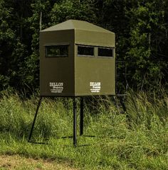 Dillon Classic 4 x 6 Deer Blind Armadillo Safe and Vault Vertical Windows, Deer Stand Plans, Ground Blinds, Deer Blind, Deer Hunting Blinds, Blinds Design, Deer Stand, Hunting Blinds, Hunting Equipment