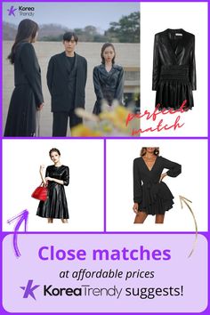 kdrama outfits female penthouse outfits-dress information (Ep#7-13) Joo Seok Kyung